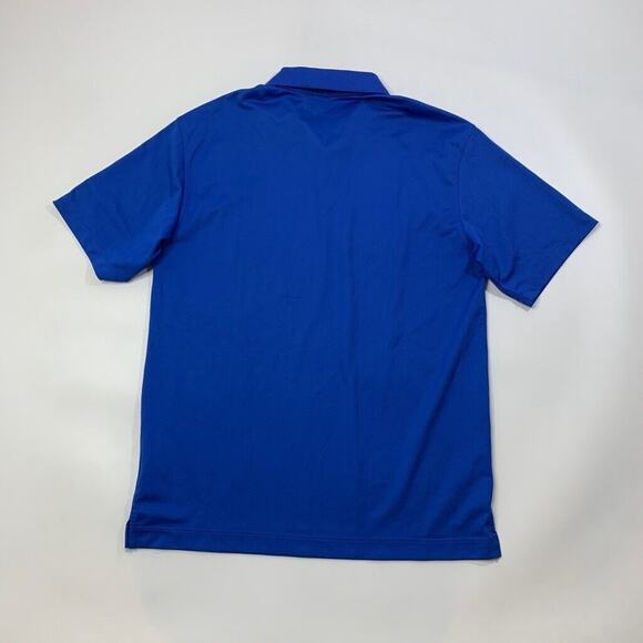 Nike Golf Shirt Mens M Medium Ocean Blue Dri Fit Tour Performance Polo - Picture 3 of 9